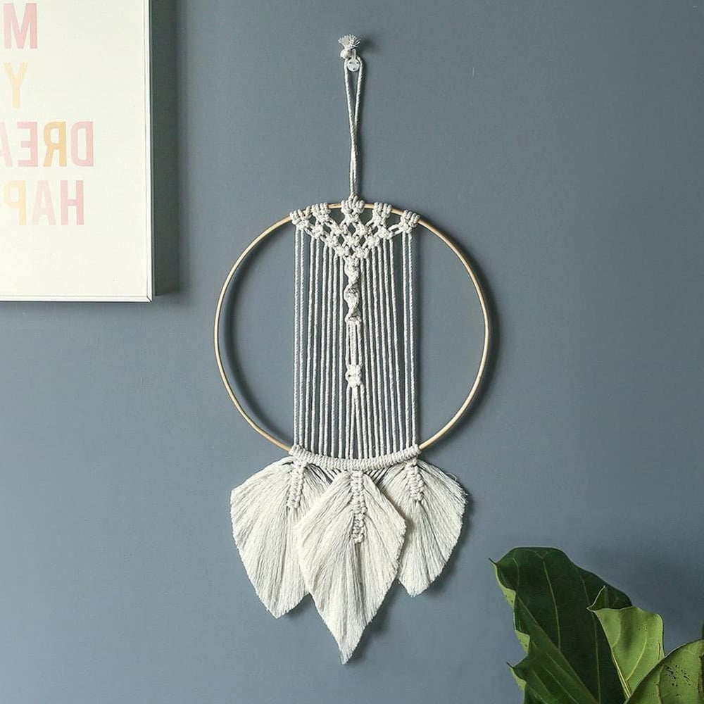 Attrape rêve crochet macramé