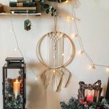 Attrape rêve crochet macramé