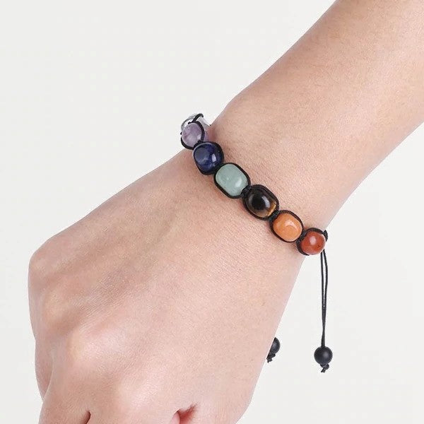 Bracelet macramé shamballa