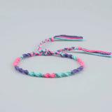 Bracelet macramé torsadé