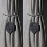 Embrasse rideau plume macramé