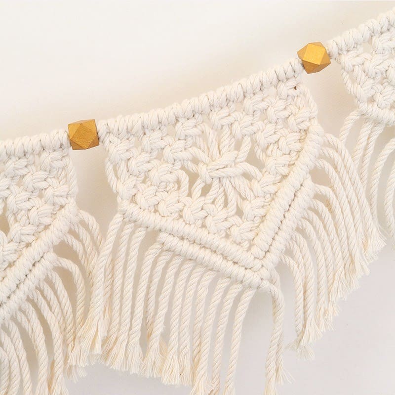 Guirlande en macramé