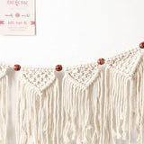 Guirlande murale macramé