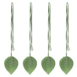 Macramé attache rideau feuille