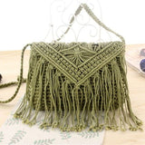 Sac bandoulière macramé