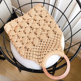 Tote bag en macramé