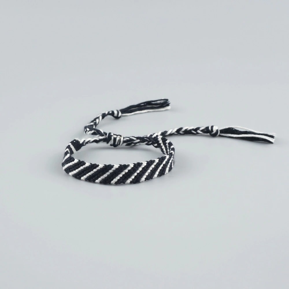 Bracelet cheville macramé