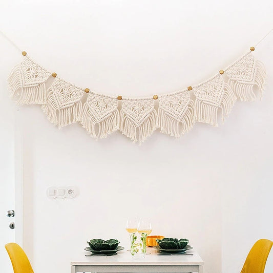 Guirlande en macramé