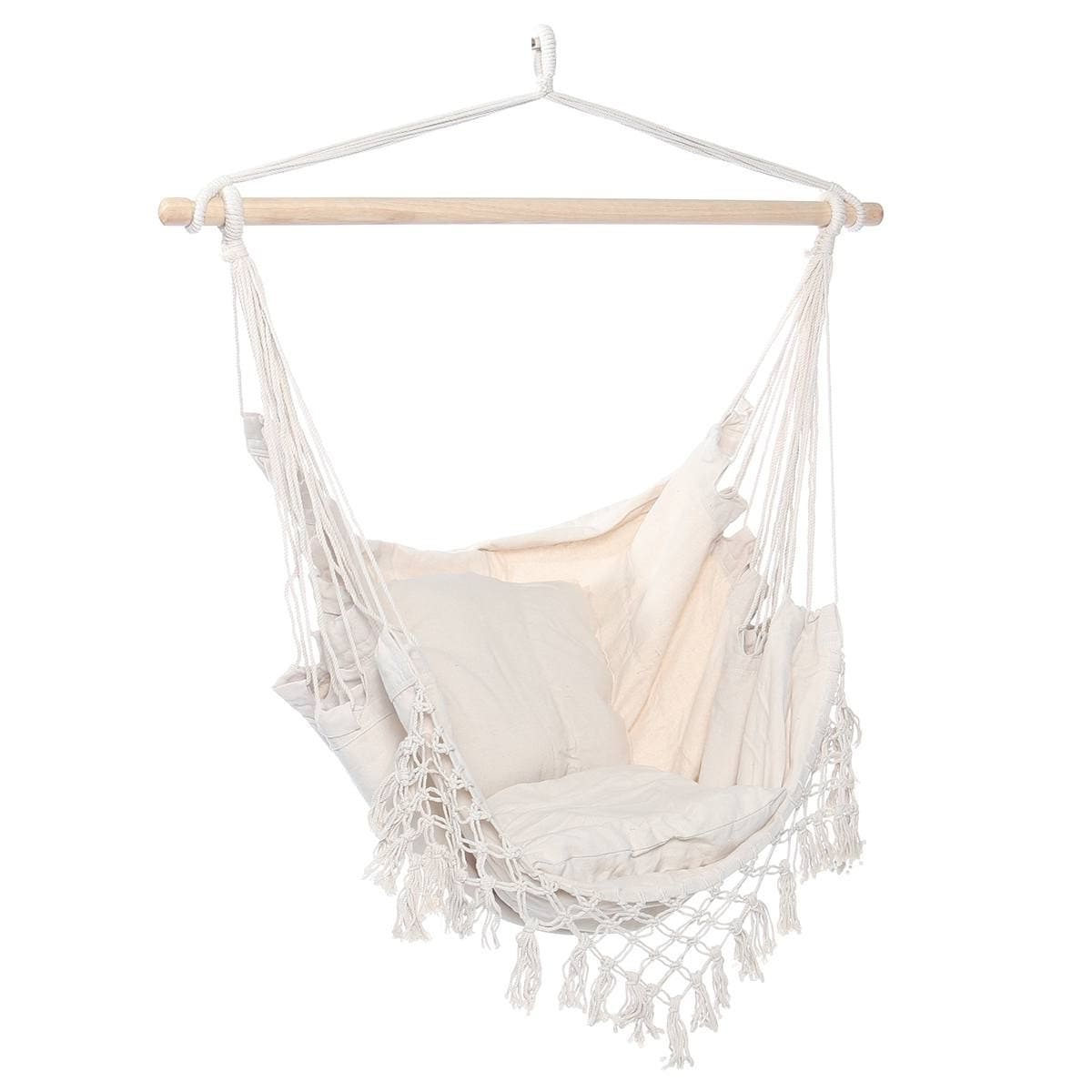 Hamac chaise en macramé