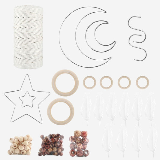 Kit macramé attrape rêve