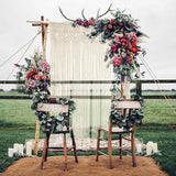 Rideau macramé extérieur