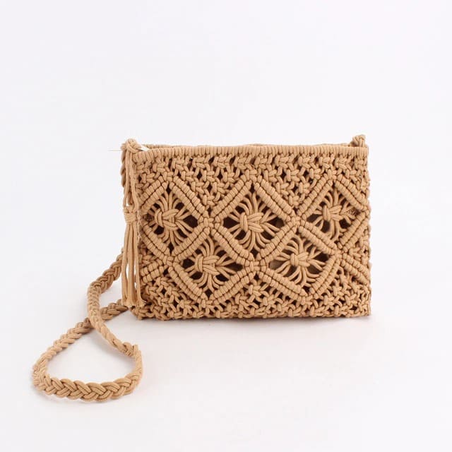 Sac à main macramé