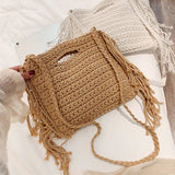 Sac à main corde tressée