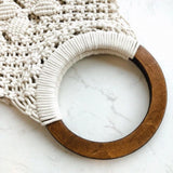 Tote bag en macramé