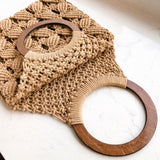 Tote bag en macramé