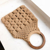 Tote bag en macramé