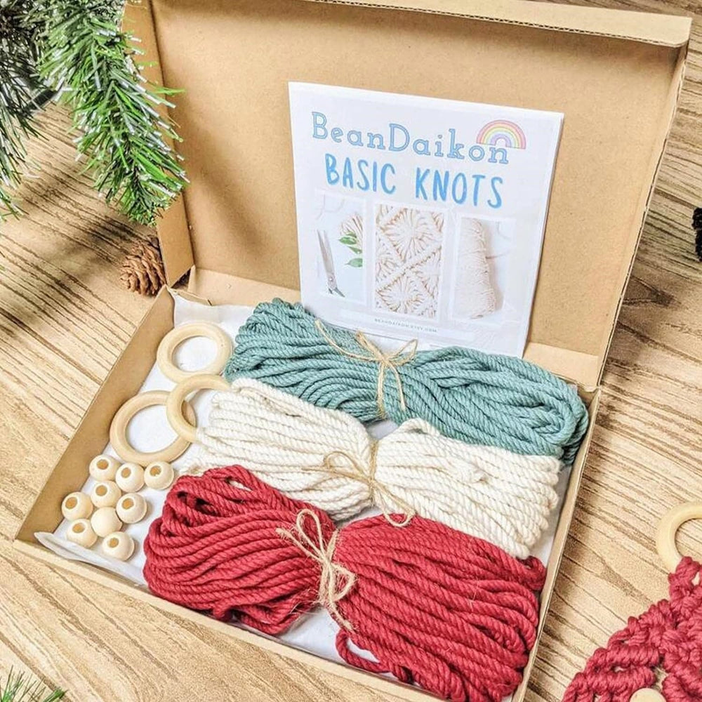 Kit DIY macramé Noël